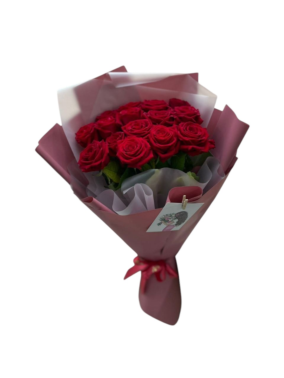 Букет из 15 роз Red Naom